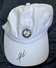 Emma Raducanu Signed French Open Roland Garros Tennis Hat With Proof