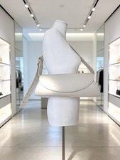 JIL SANDER Cannolo Small Shoulder Bag in Almo...