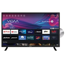 Supersonic 32" LED Smart HDTV w/DVD Player, ATSC NTSC System AC/DC SC-3226SDVD