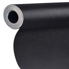 Leather Patches for Furniture,Self Adhesive 17"x79" Fine-Grained , Black