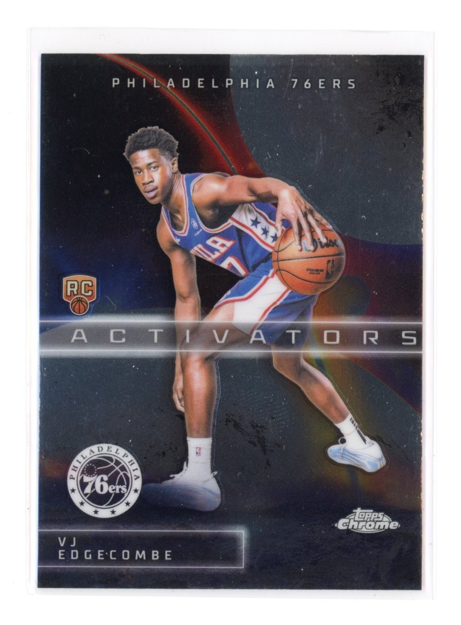 2025-26 Topps Chrome - VJ Edgecombe #AC-13 Activators (RC) Philadelphia 76ers