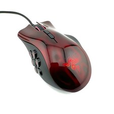 Razer Naga Hex Wraith Red Laser Gaming Mouse RZ01-0075 