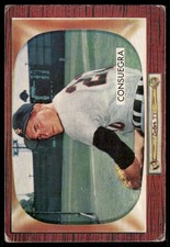 1955 Bowman #116 Sandy Consuegra Chicago White Sox VGEX 66404