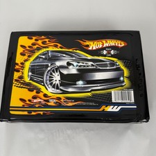 Assortted HOT WHEELS In Original Hot Wheels Car Case 2005 - 6 Cars Racing Cars
