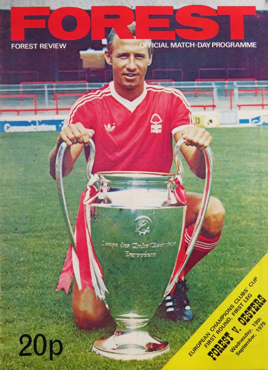 Programme Foot Nottingham Forest Vs Middlesbrough (Saison 1979-1980, Daté 15/12/1979)