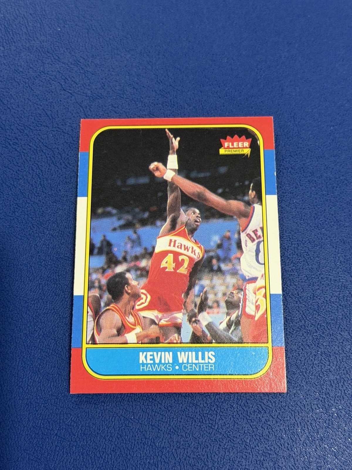 1986-87 Fleer Kevin Willis Rookie Card #126