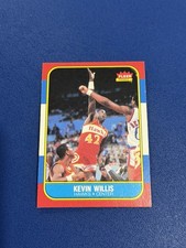 1986-87 Fleer Kevin Willis Rookie Card #126. rookie card picture