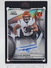 2025 Topps Chrome Chase Brown Chrome Autographs (RAW)