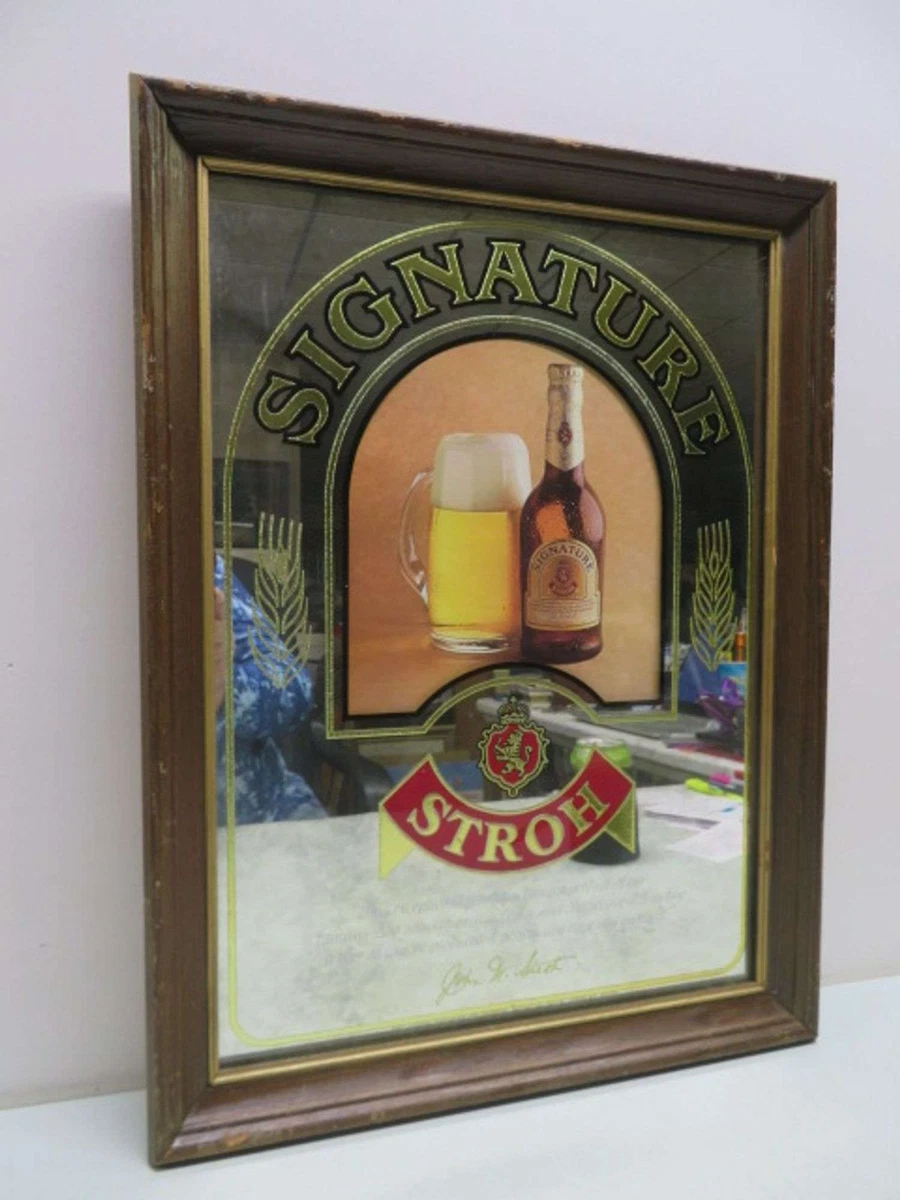 Strohs Mirror Indiana Collectible Breweriana Mirrors for sale | eBay