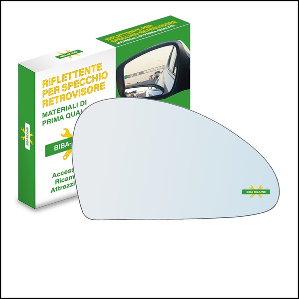 Glas RüCkspiegel Verchromt Seite Dx-Passeggero FüR Ford Puma (Ec) Von 1-image