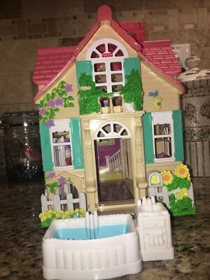 Fisher Price Loving Family Sweet Streets Country Cottage Doll