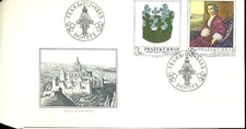 2  Czechoslovakia CESKOSLOVENSKO 1979 PRAGUE Castle STAMPS Praha HRAD