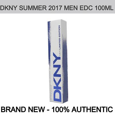 Brand New DKNY Men's Summer 2017 Limited Edition Cologne 3.4 oz/100ml