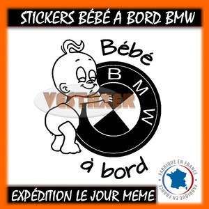 Bebe A Bord Bmw 3 Ebay