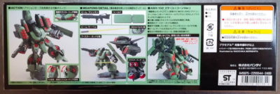 Bandai Amx-102 ZSSA Unicorn Ver HGUC Gundam 1/144 180 Model Kit