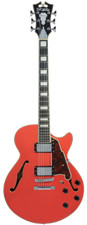 Chitarra semiacustica D'Angelico  Premier SS FIESTA RED  + Custodia