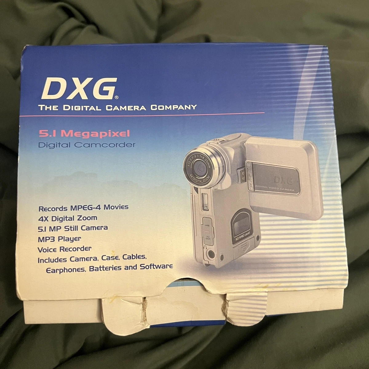 DXG 4x Digital Zoom Standard Definition Camcorders for sale | eBay