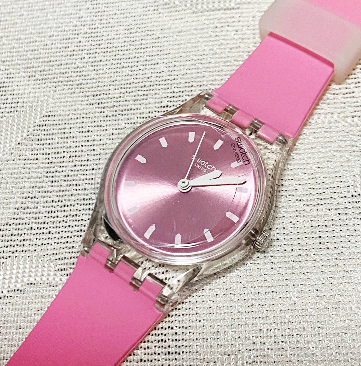 Swatch SKINCOUNTER LK380 Silicone Strap 25mm New Battery Swiss
