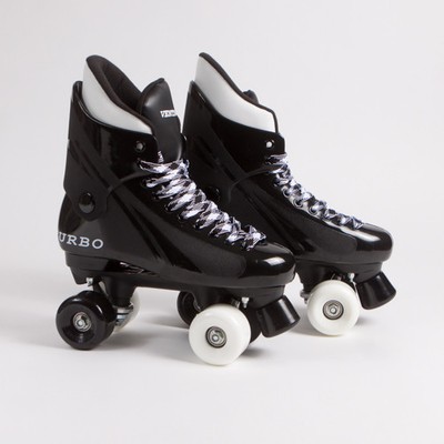 Flashing Ventro Pro Quad Roller Skate Turbo 33 Style Light Up Wheels Disco