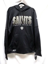       New Orleans Saints COMBINE TRAINING   XL PRIDE PULLOVER PERFORMANCE HOODIE