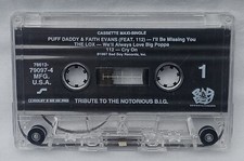 1997 Puff Daddy Faith Evans Tribute Notorious BIG Cassette Tape Single Big Poppa