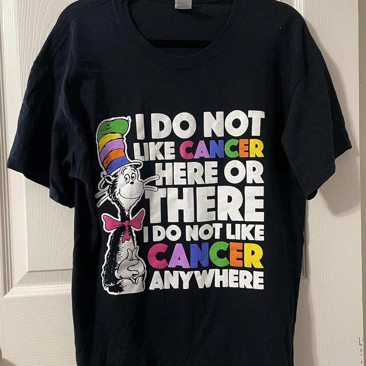 Cat in the clearance hat cancer shirt