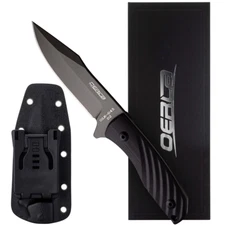 Oerla Field Knife Outdoor Duty D2 High Carbon Steel Camping Knife G10 Handle