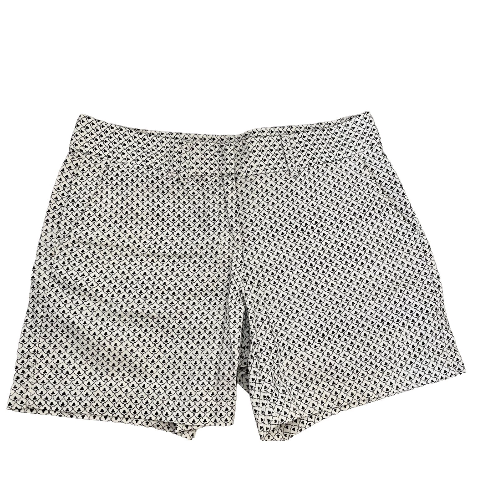 Ann Taylor Women's Geometric Linen Shorts for Women