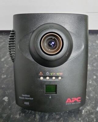 APC NetBotz 455 Farb Netzwerk Raum Monitor Kamera NBWL0455 wie abgebildet