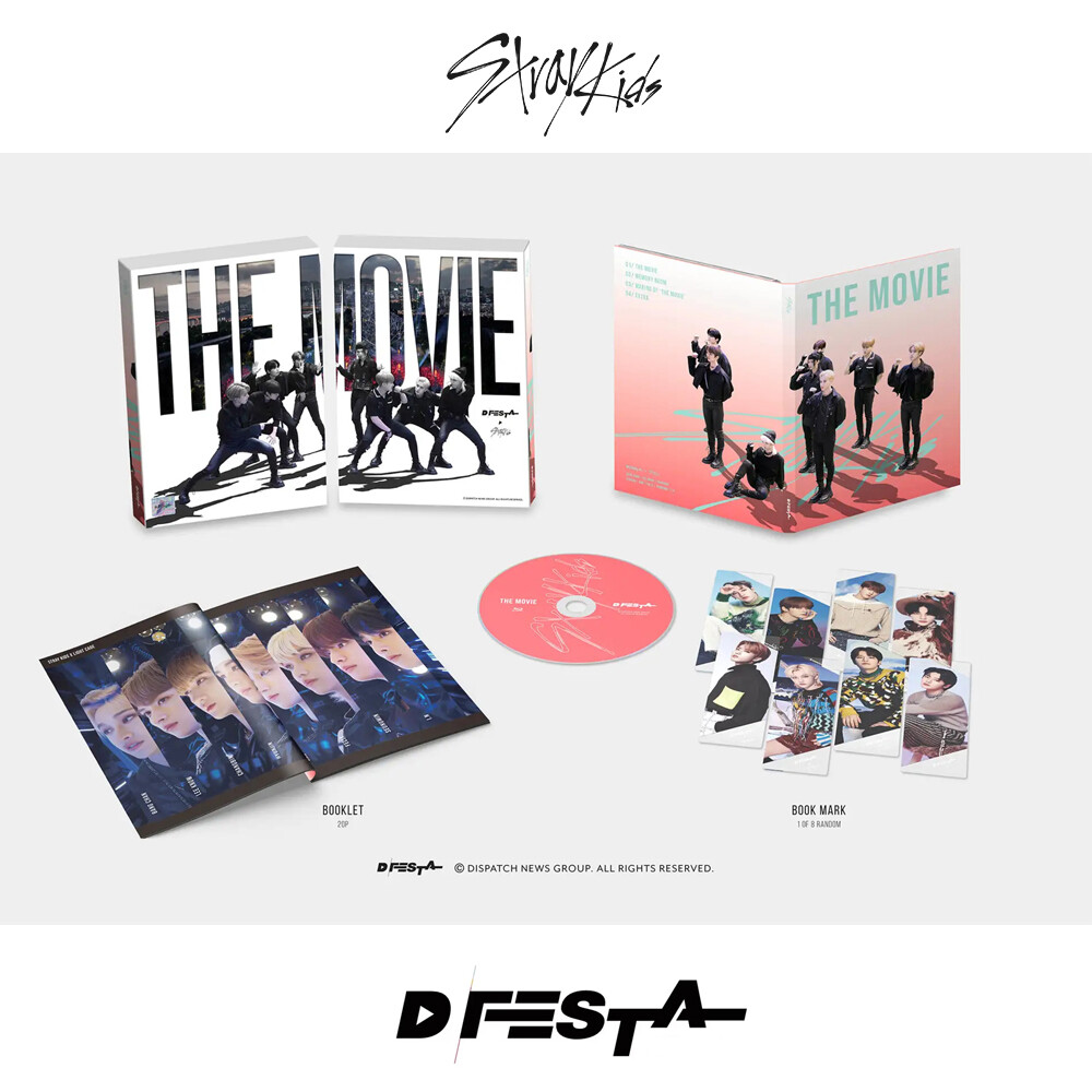 K-POP・アジア DFESTA THE MOVIE StrayKids Blu-ray DVD D'FESTA THE MOVIE STRAY KIDS Version DFESTA Official DVD Blu