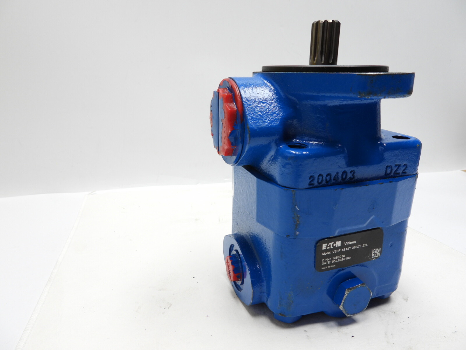 New Oem Eaton Vickers V20F 1S12T 38C7L 22L Replacement Power Steering