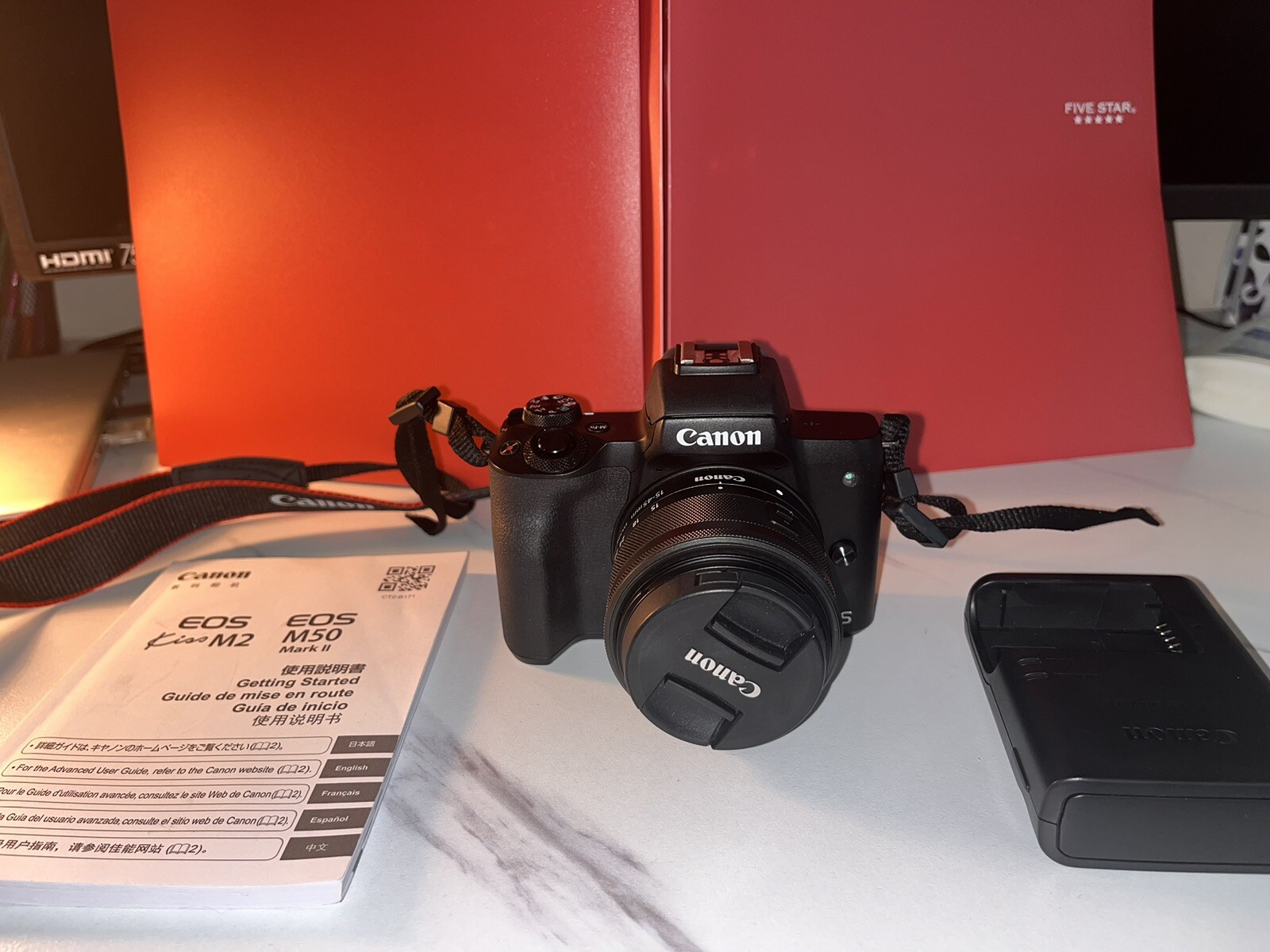 Lens M50 Canon Mark Ii Mirrorless Canon M50 Mark Ii With Lens
