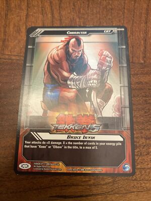 Epic Battles Tekken5 trading Card Bruce Irvin Character C27