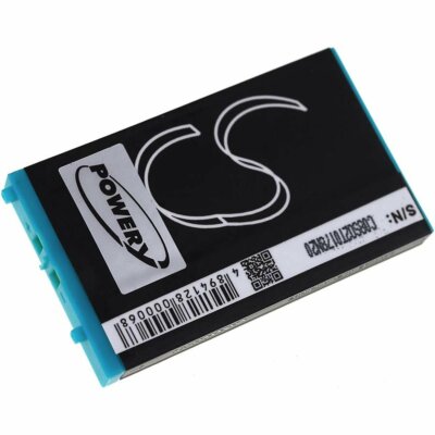 Akku für GameBoy Nintendo Advance SP 3,7V 900mAh/3,3Wh Li-Ion Blau