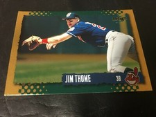 JIM THOME ROOKIES INSERTS Premium Singles Zenith Finest Great Choice Indians HOF