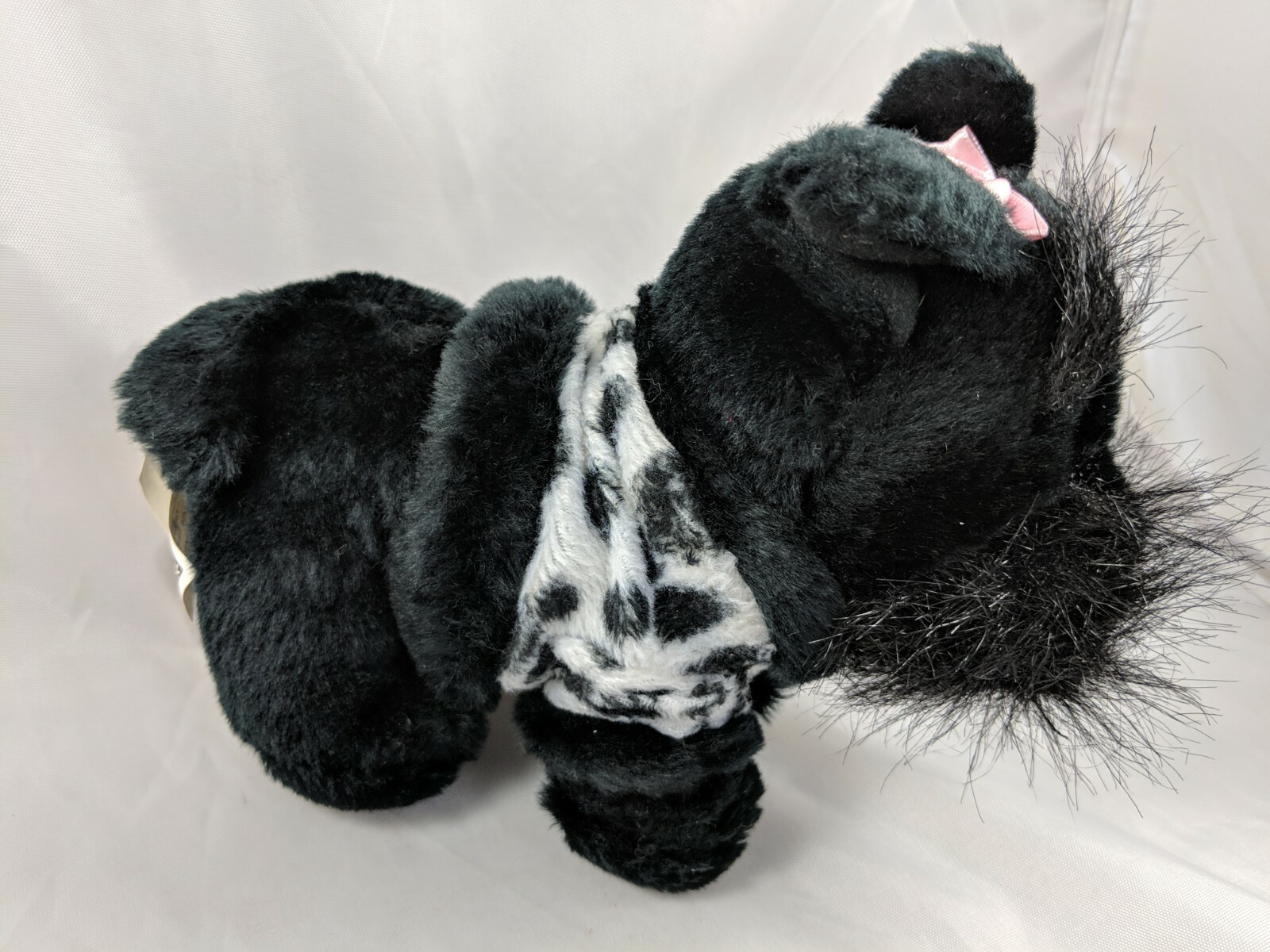 Bella Beau Black Dog Plush Puppy 7 Inch Hauck Toys Stuffed Animal toy