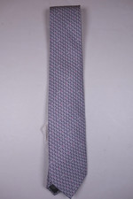 MICHAEL KORS Light Purple Y Stitch Geometric Classic Width Neck Tie NEW MSRP 79