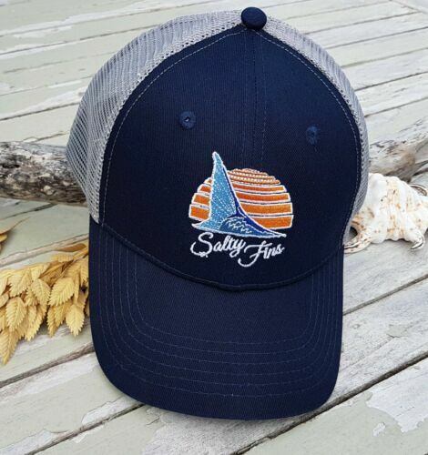 Salty Fins double pack - Bonefish - Fly Fishing 6 Panel trucker Cap x 2 - Bild 2 von 2