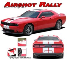 Fits Dodge Challenger Hellcat Srt Racing Stripes Hellcat Rally Graphics Decals