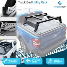 Off-road Aluminum Heavy Duty Truck Bed Utility Rack Kit Fit 2021-25 Maverick