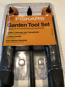 Fiskars 3-Piece Garden Tool Set New