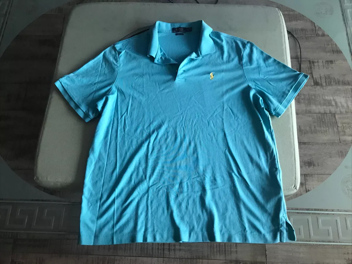 Ralph lauren cheap sky blue polo