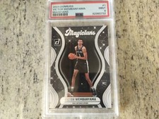 2023 DONRUSS VICTOR WEMBANYAMA MAGICIANS ROOKIE RC PSA 9