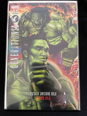 Generations #1 Marvel - Totally Awesome Hulk Greg Horn Variant