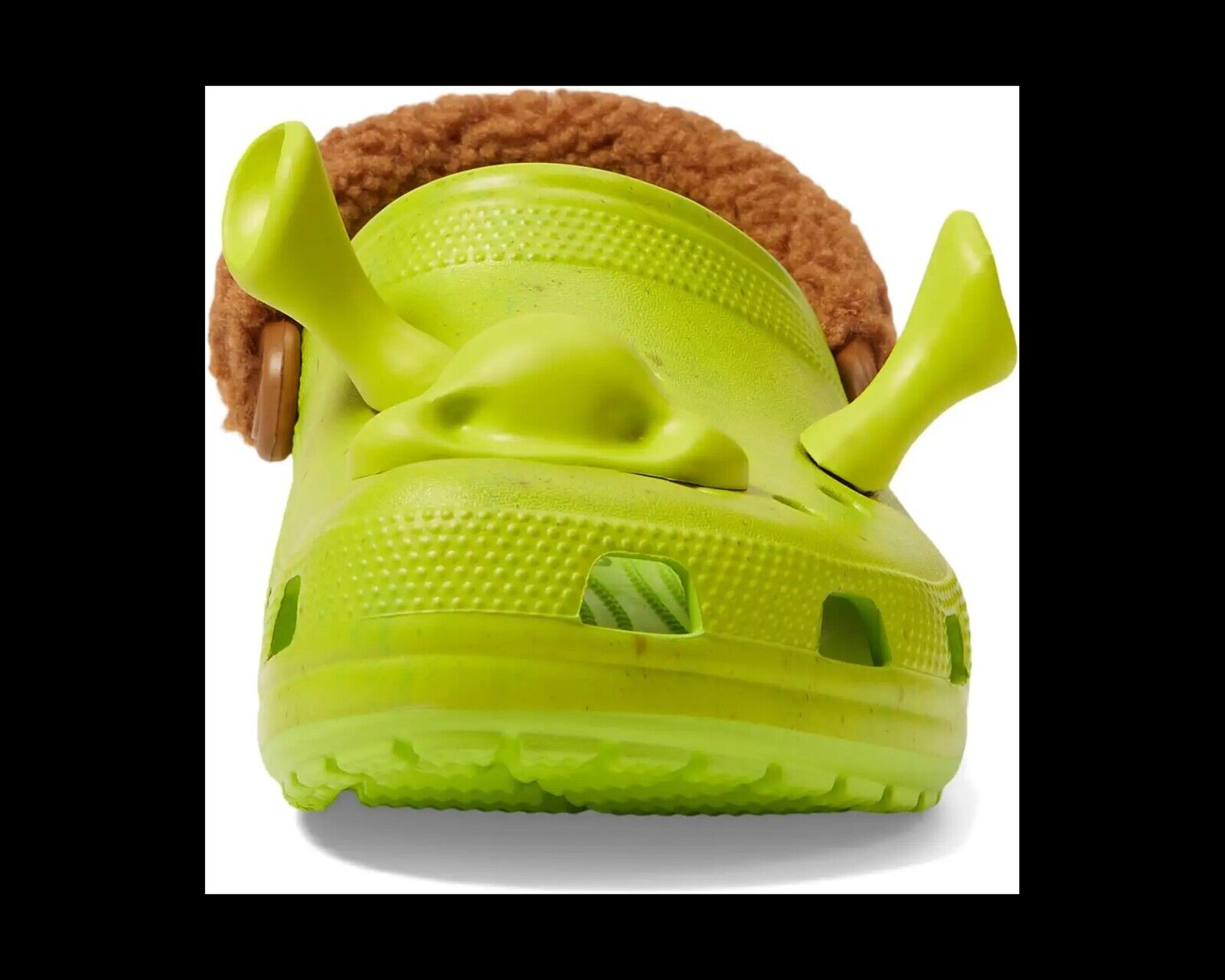  Crocs Unisex Classic Shrek Clogs, Lime Punch, 2 US Men