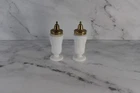 Vintage Westmoreland Milk Glass Grape Vine Pattern Salt and Pepper Shakers