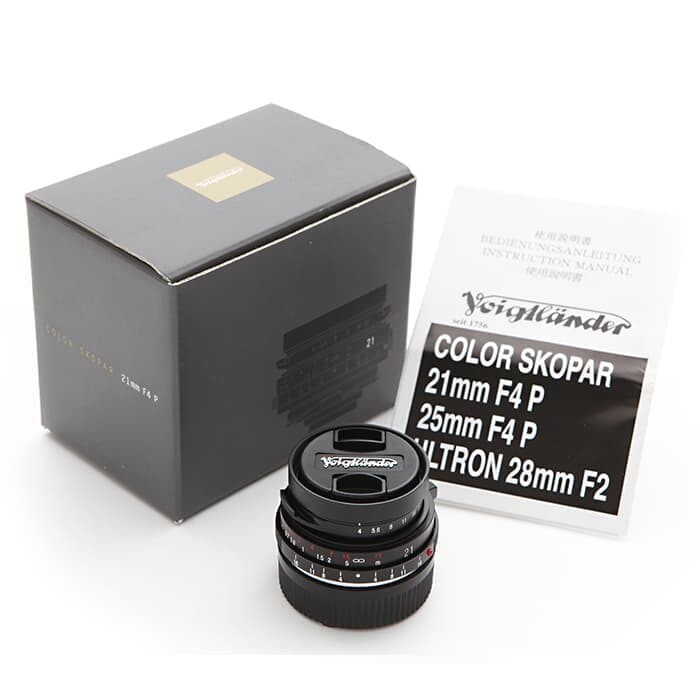 Voigtlander Color-Skopar 21mm f4 P Lens VM for Leica M NEW From