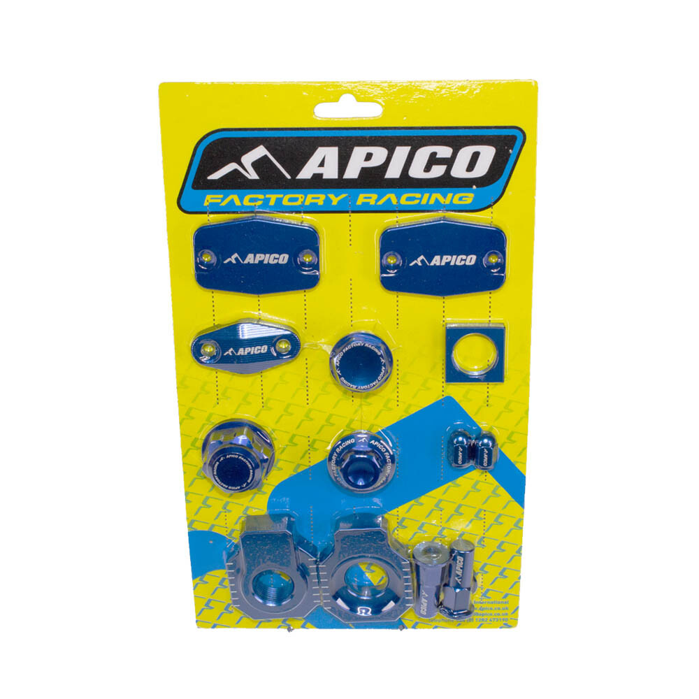 Apico Factory Bling Pack Pack HUSKY TE/FE125-501 22-23 (Braktec) Blue
