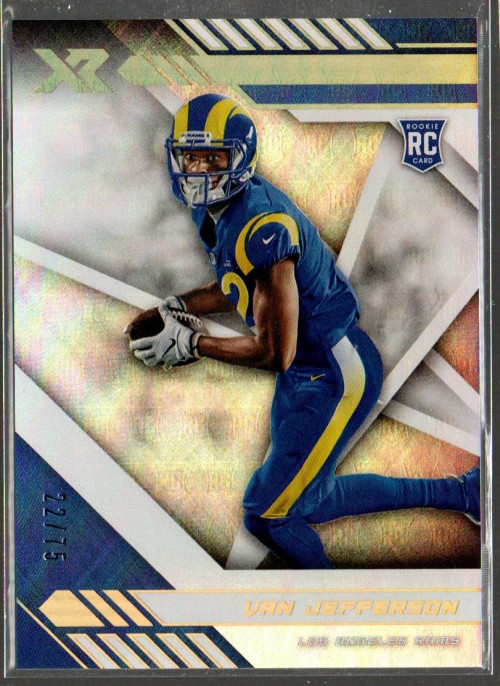 2020 Panini XR White #127 Van Jefferson /75