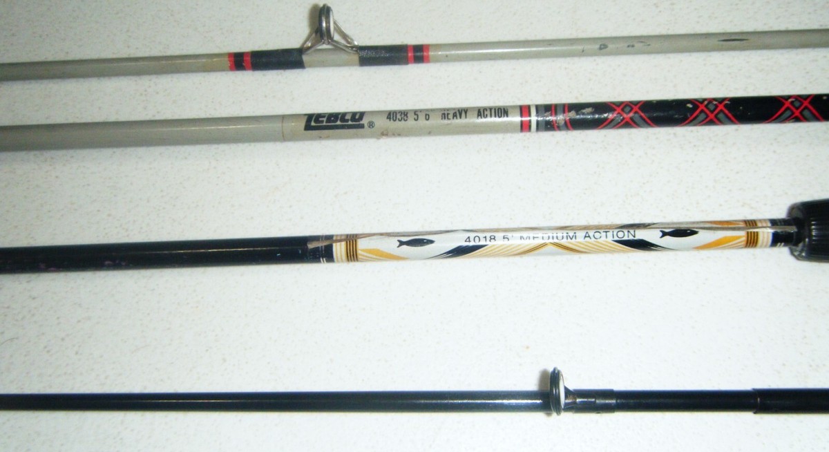 レア　zebco 4043 6' HEAVY ACTION ロッド　竿　USA製 レア zebco 4043 6´ HEAVY ACTION ロッド 竿 USA製 フィッシング